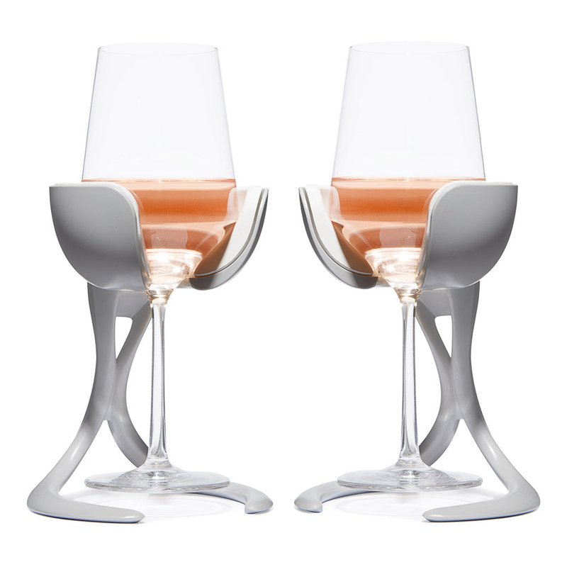 Vochill The Perfect Pair Wine Glass In Grey