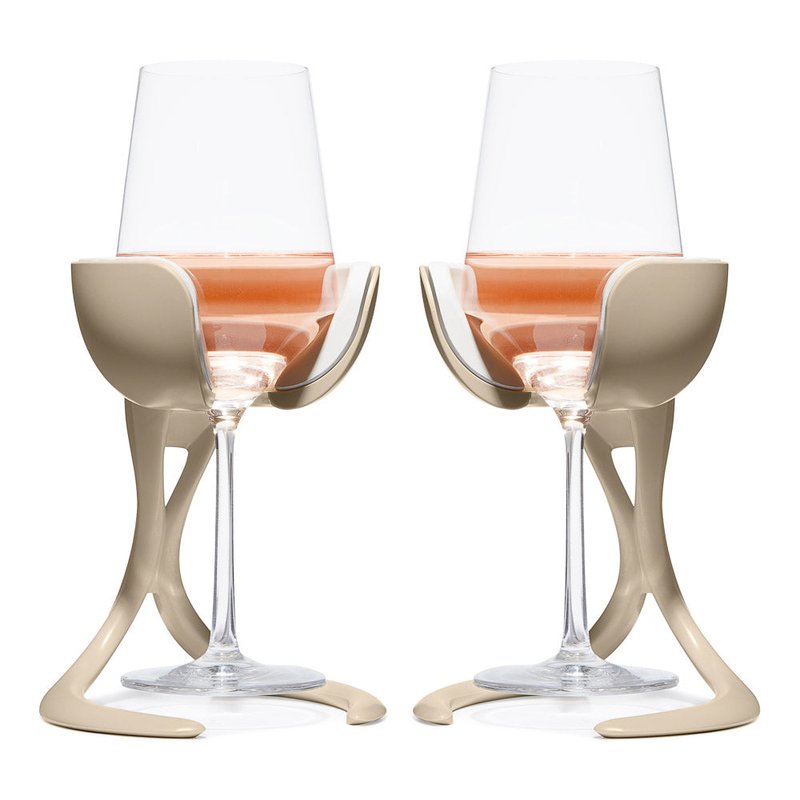 Vochill The Perfect Pair Wine Glass In Brown