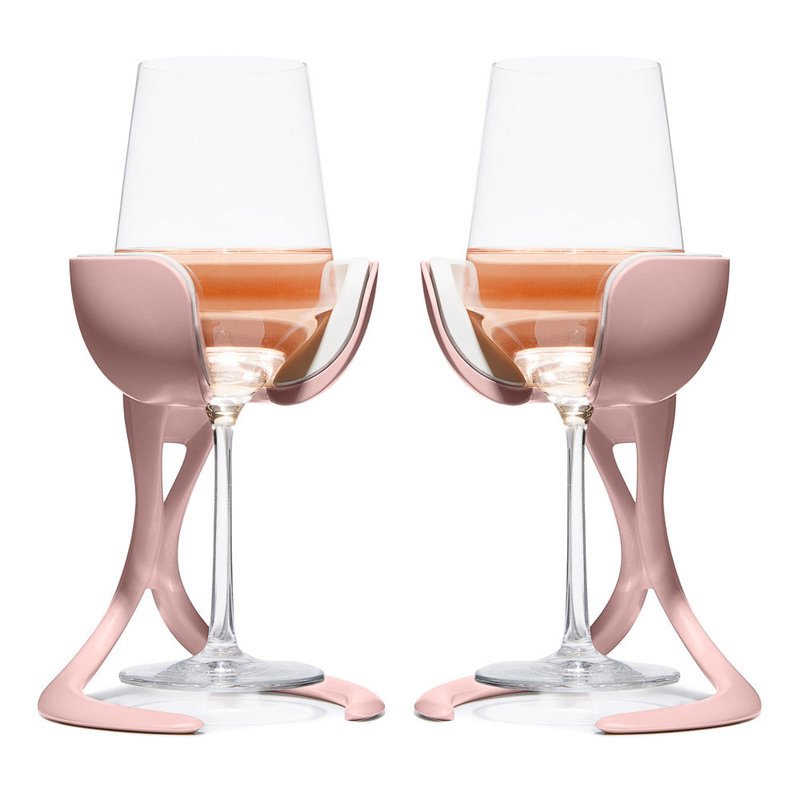 Vochill The Perfect Pair Wine Glass In Pink