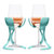 The Perfect Pair Wine Glass - Cyan