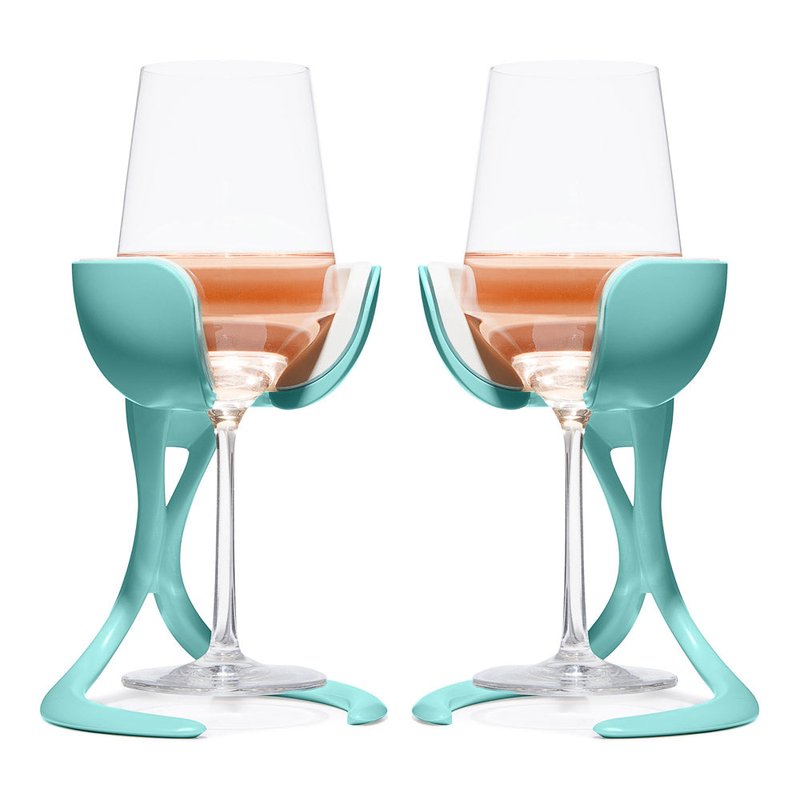 Vochill The Perfect Pair Wine Glass In Green