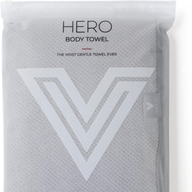 Volo Beauty Body Towel In Gray