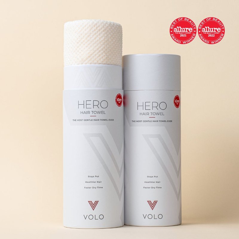 Volo Beauty Hero Hair Towel In White
