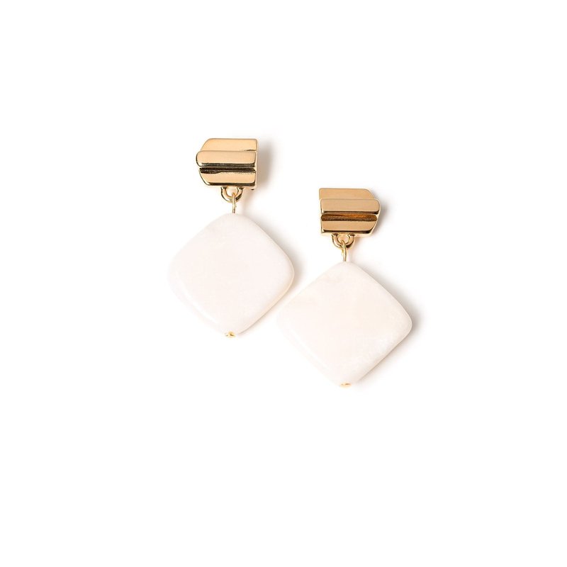 Vue By Sek The Gold Layered Dome Collection In White