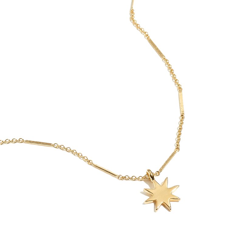 Vue By Sek Gold Star Necklace