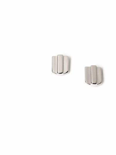 VUE by SEK Rhodium Layered Dome Studs product