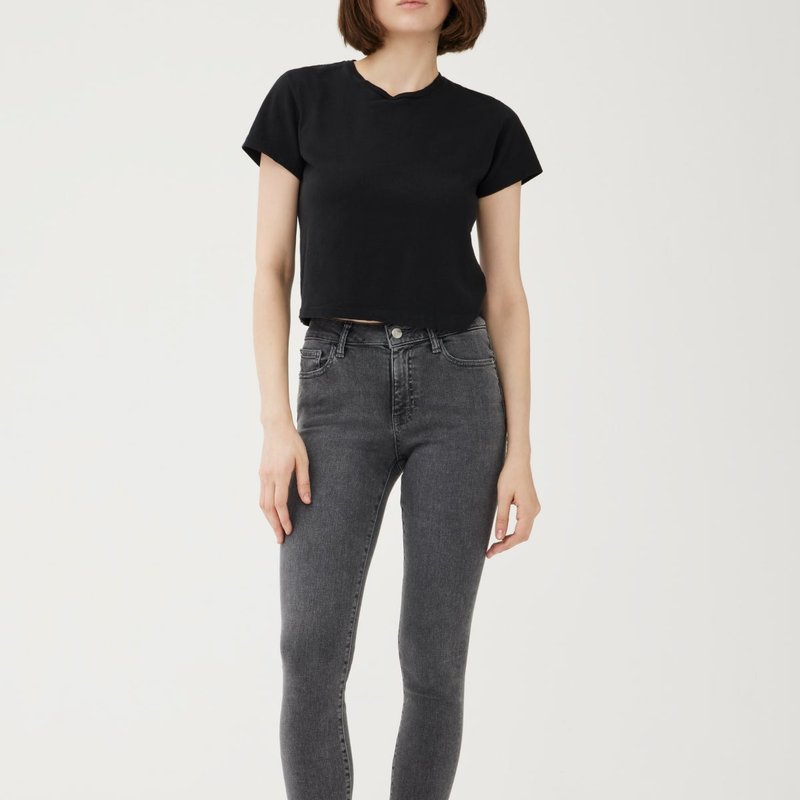 Shop Warp & Weft Jfk Skinny Jeans In Grey