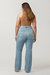 MIA Plus - High Rise Flare Jeans, Burnout