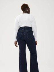 MIA Plus - High Rise Flare Jeans - Drum