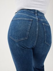 Mia Plus - High Rise Flare Jeans - Seaborn