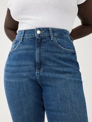 Mia Plus - High Rise Flare Jeans - Seaborn