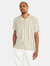 Didcot Poppy Soft Short Sleeve Shirt - Khaki/Ecru