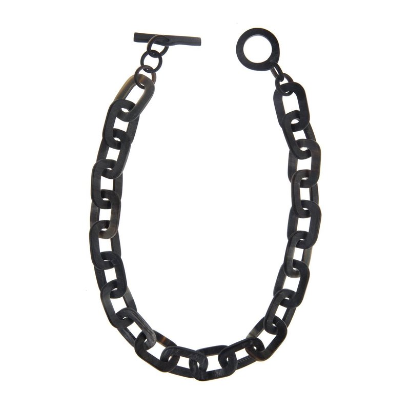 Faire Collection Salla Necklace In Black