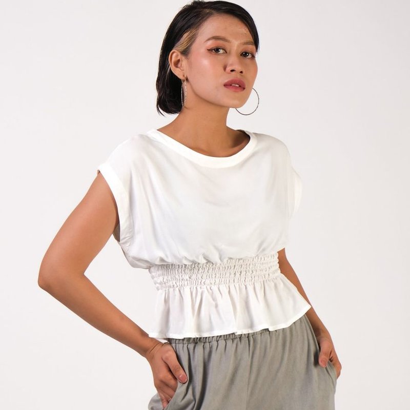 Tonle Sovanna Top In White