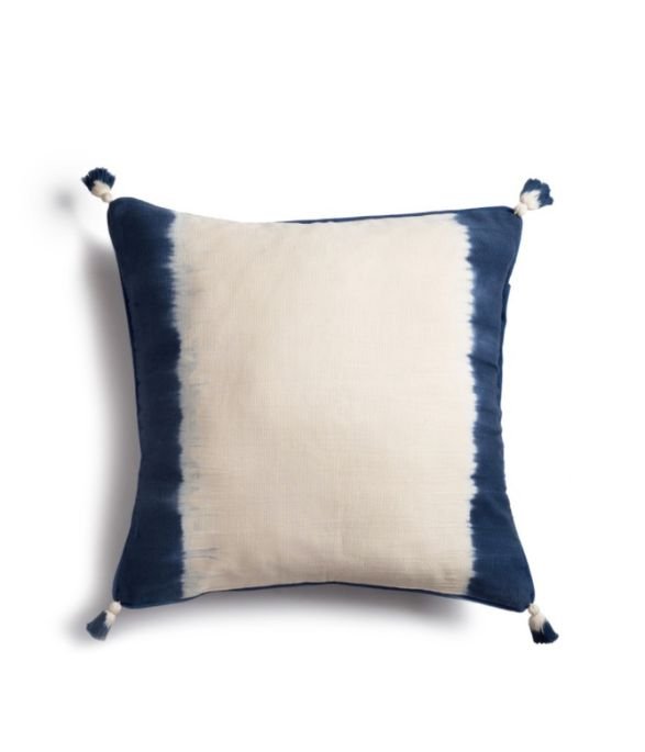 Mercado Global Square Pillow Cover In Blue