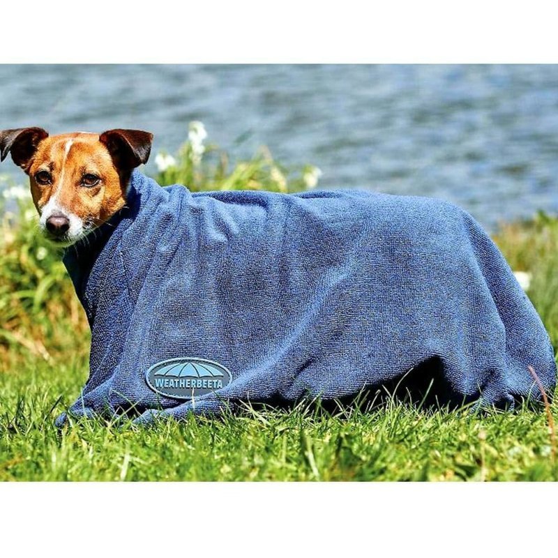 Weatherbeeta Dry-Dog Bag-Navy-Borsa per cani 