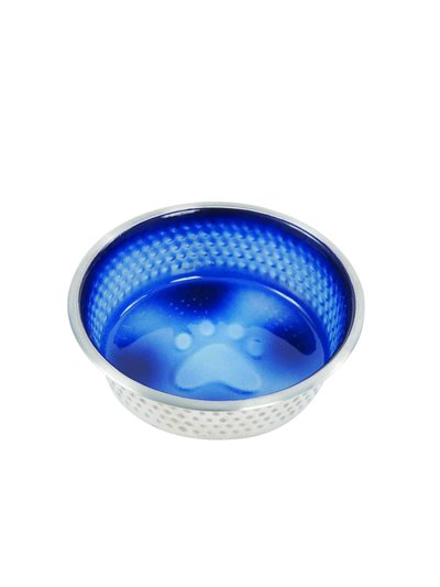 Weatherbeeta Weatherbeeta Non-slip Stainless Steel Shade Dog Bowl (Royal Blue) (5in) product