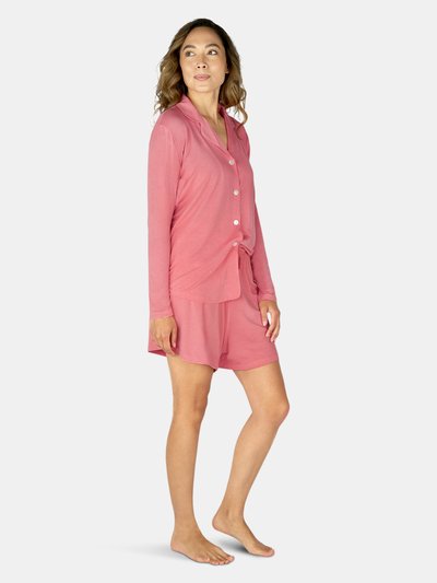 Weekend Made Women's Blush Beauty Pink Pajama Shorts product