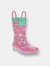 Kids Flutter Rain Boot - Pink
