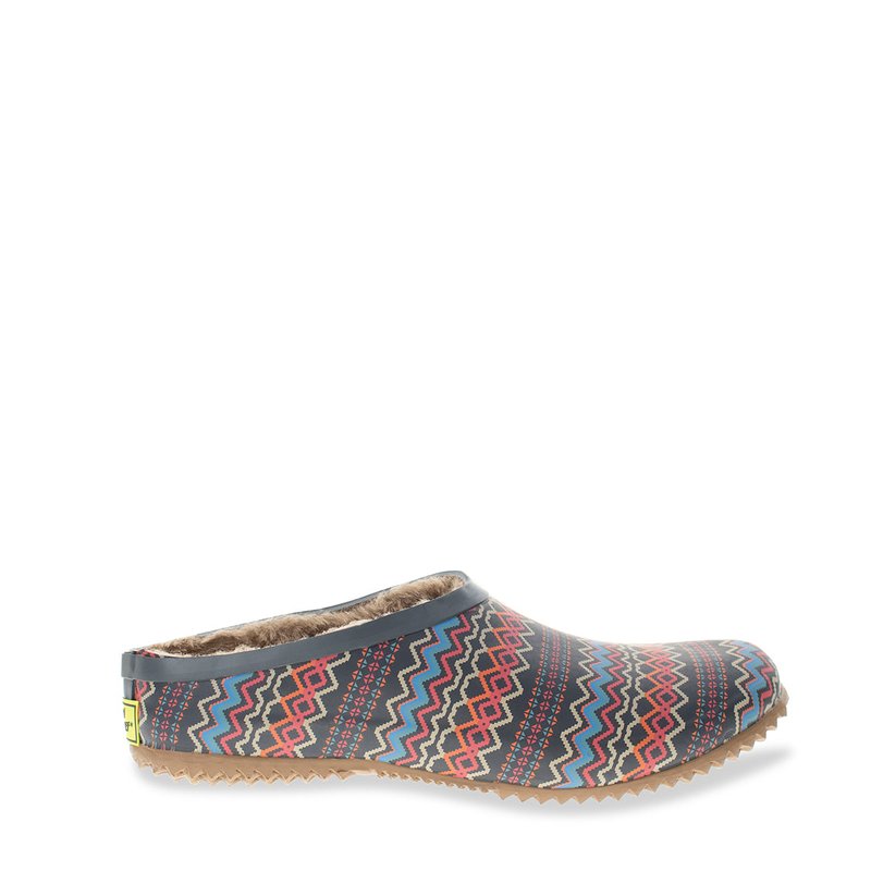 Western Chief Women's Country Stripe Clog In Grey