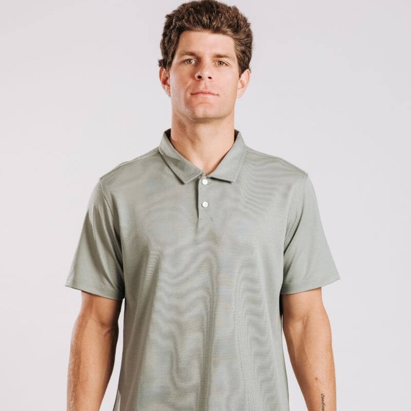 Shop Western Rise Limitless Merino Polo Shirt In Green