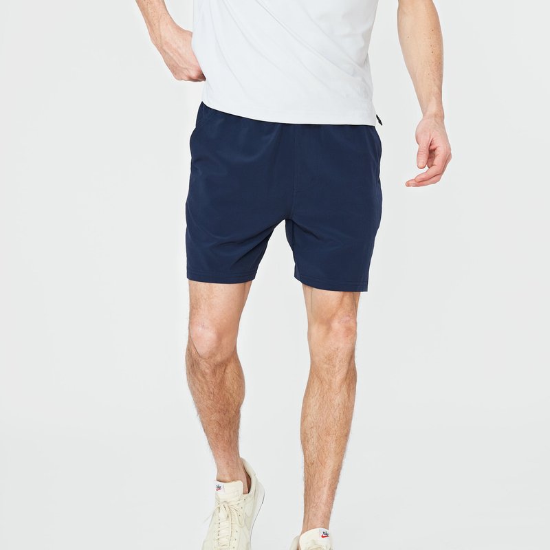 Western Rise Movement Short In Blue