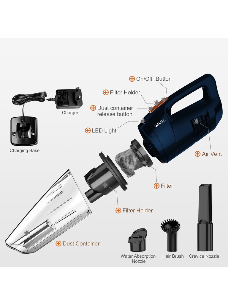 Mini Portable Cordless Handheld Vacuum