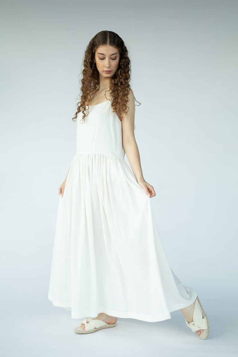 White Pisces Dress