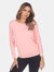 Banded Dolman Top - Pink