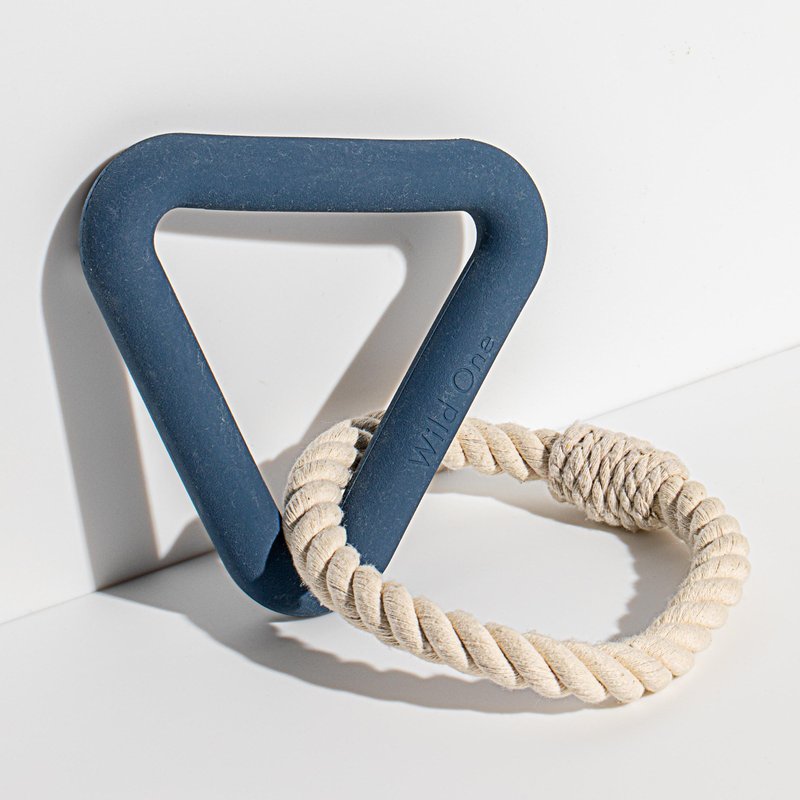 Wild One Triangle Tug In Navy