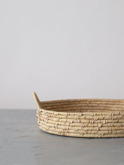 Will & Atlas Large Woven Palm Tray product