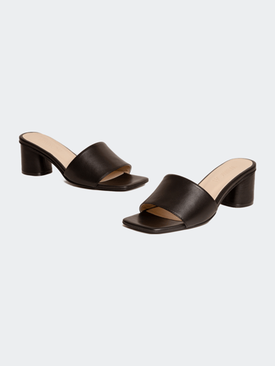 Winnoh Giselle Leather Mule In Jet product