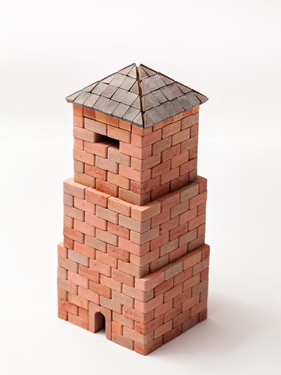 Wise Elk Mini Bricks West Tower Set - 400 Pieces product