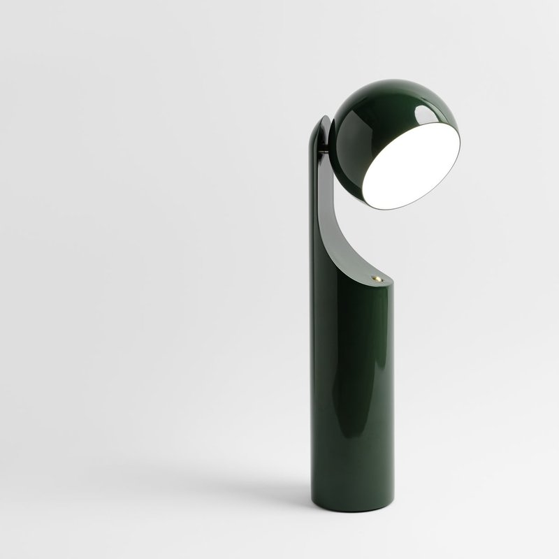 Shop Wms&co Mono Portable Lamp: Forest In Green