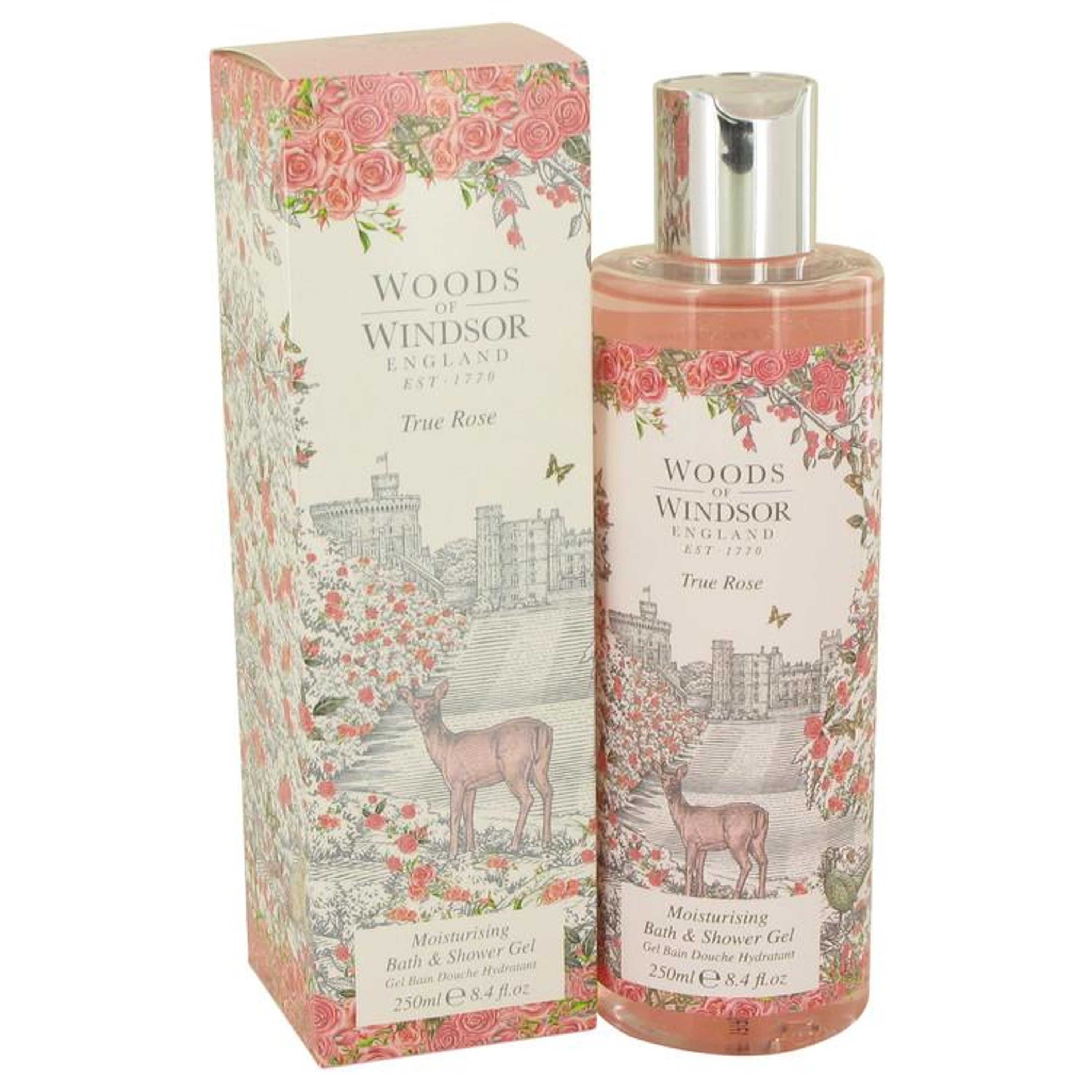 Woods Of Windsor Royall Fragrances True Rose By  Shower Gel 8.4 oz