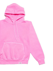 Adult Hand Dyed Hoodie In Pink - Pink