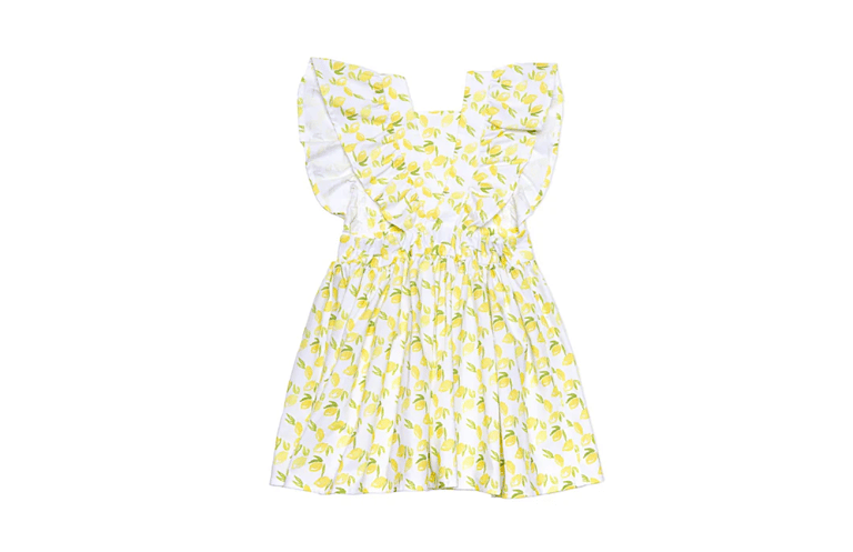 Vintage Inspired Dress In Lemons - Lemons