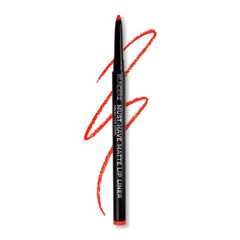 Wunderbrow Must-have-matte Lip Liner In Red