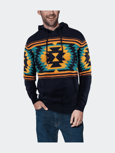 X RAY Aztec Hooded Sweater product