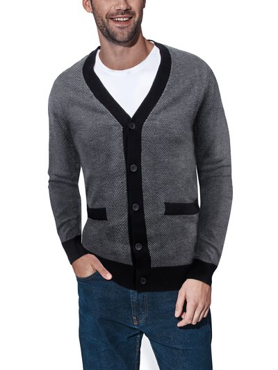 X RAY Casual Herringbone Cardigan Sweater product