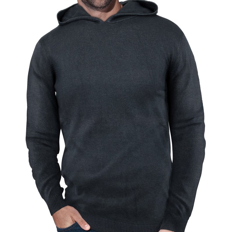 X-ray X Ray Casual Pullover Hoodie Sweater In Heather Charcoal