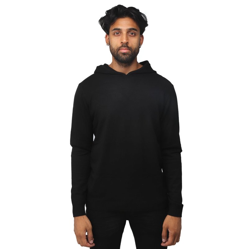X-ray X Ray Casual Pullover Hoodie Sweater In Black