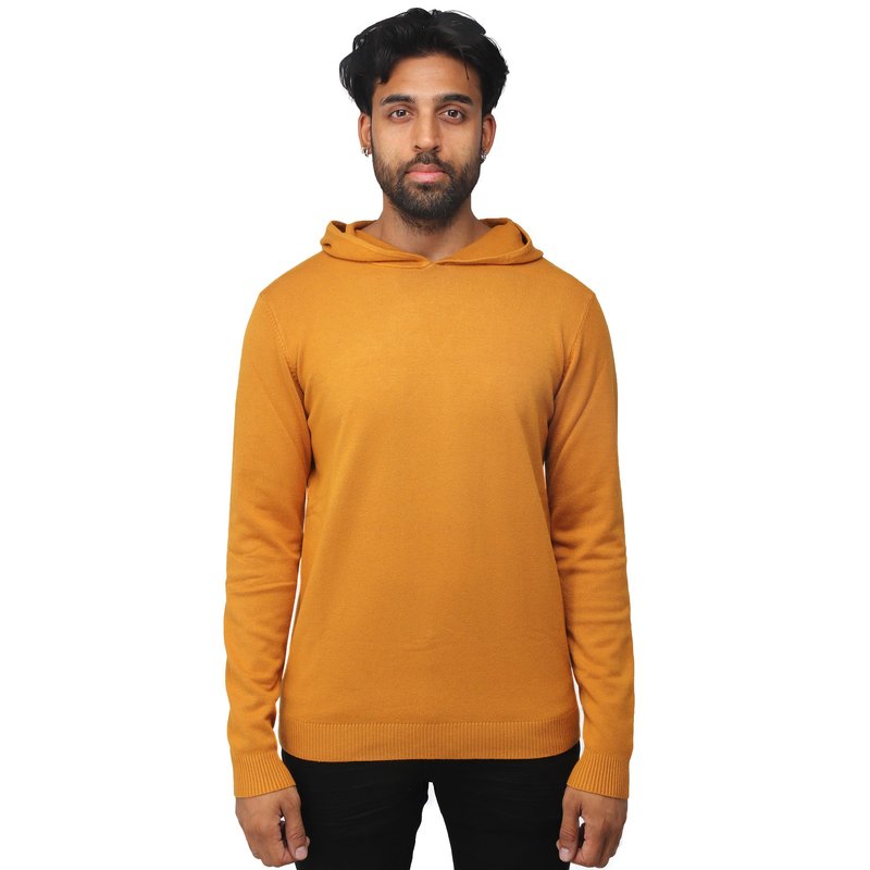 Shop X-ray Casual Pullover Hoodie Sweater In Brown
