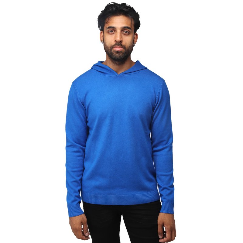 X-ray X Ray Casual Pullover Hoodie Sweater In Blue