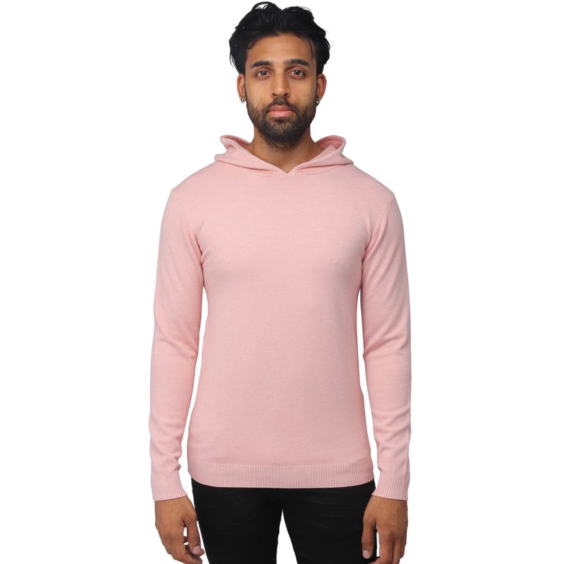 X-ray X Ray Casual Pullover Hoodie Sweater In Pink