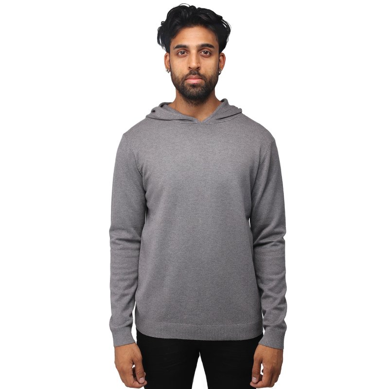 X-ray X Ray Casual Pullover Hoodie Sweater In Grey