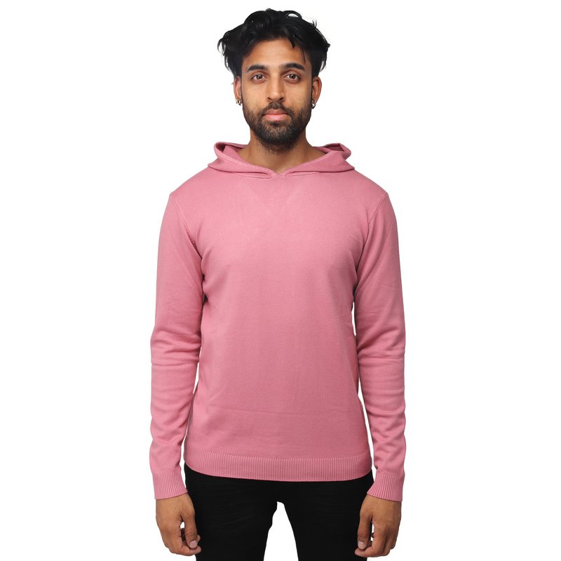 X-ray X Ray Casual Pullover Hoodie Sweater In Pink