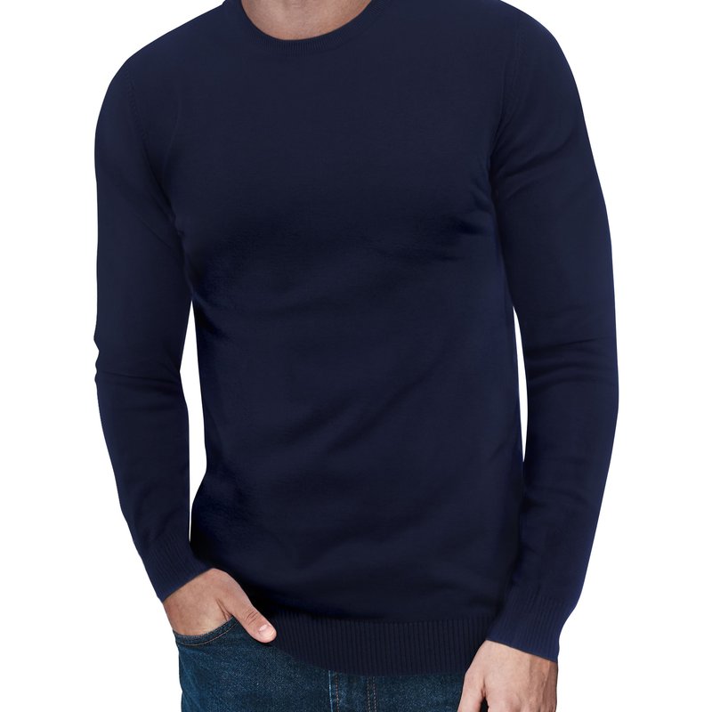 X-ray X Ray Classic Crewneck Sweater In Navy