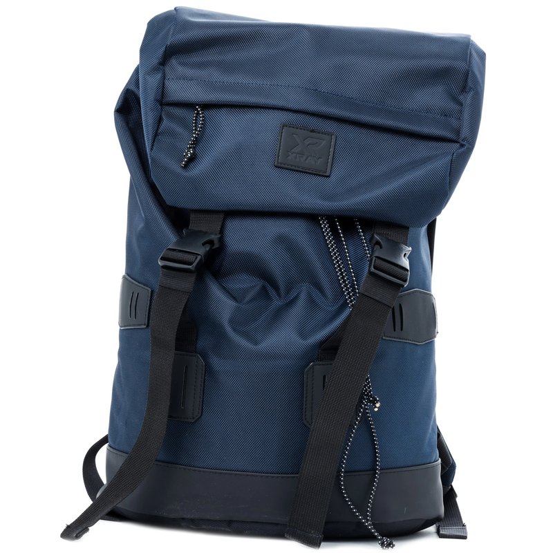 X-ray X Ray Duffle Backpack Large Canvas Retro Rucksack In Blue