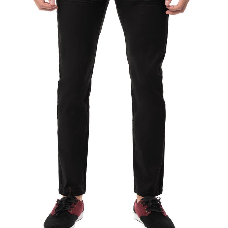 Shop X-ray Men's Commuter Color Denim Jeans In Black